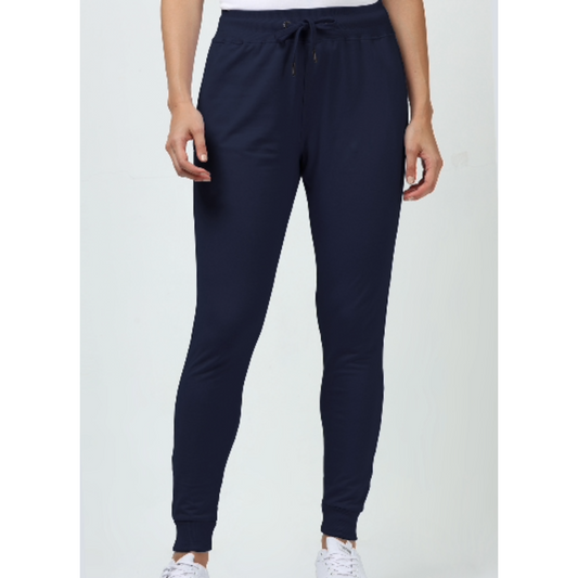 Nelate High quality Navy Blue Women's Joggers
