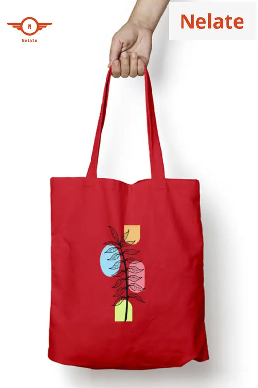 ’Being Cool’ Tote Bag Zipper Red / Standard