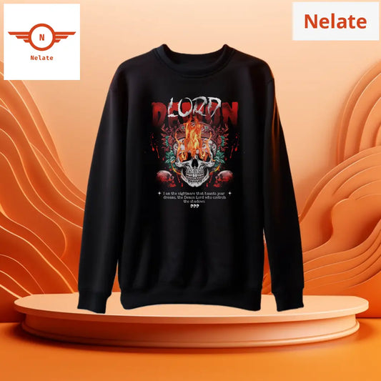 Demon Lord - Black Sweatshirt For Men