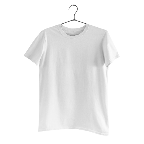 Nelate Plain White T-Shirt For Men