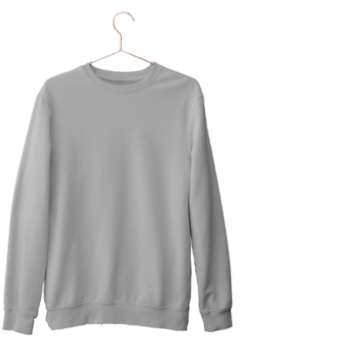 Nelate Grey Sweatshirt For Men