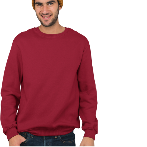 Nelate Maroon Sweatshirt For Men