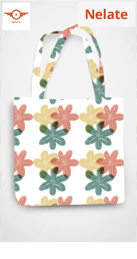 Floral Pattern Exclusive Tote Bag