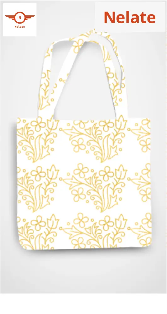Floral Pattern Exclusive Tote Bag