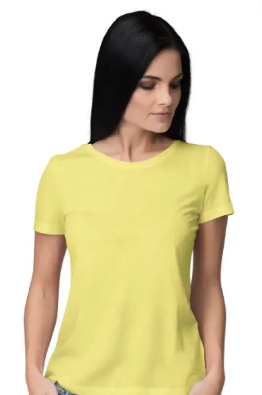 Nelate Lemon Yellow Women’s T-Shirt