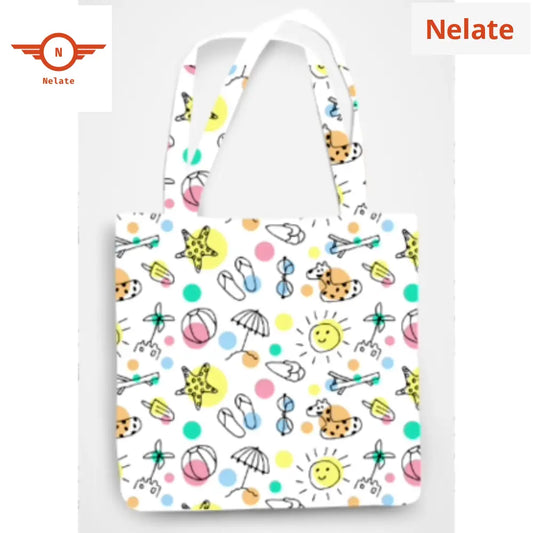 Nelate Special Launch Exclusive Zipper Tote Bags