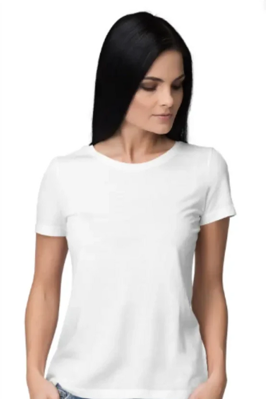 Nelate White T-Shirt For Women