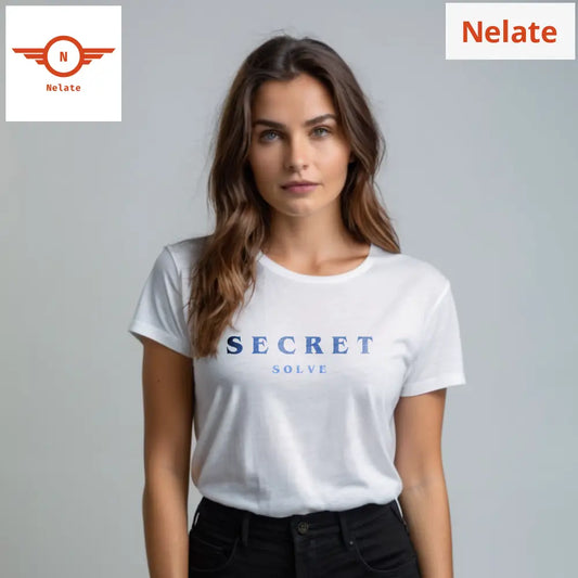 ’Secret Solve’ Women’s White T-Shirt